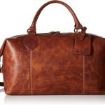 FRYE Men's Logan Overnight Duffle Bag， Cognac， One Size